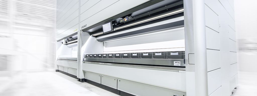 Vertical Lift Module LogiMat® | SSI SCHAEFER