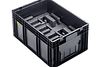 R-KLT container with ESD safe EPP foam insert