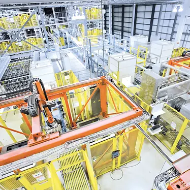 Fensterband, Palettierung