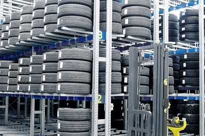 Mobile Tire Racking Type EMX