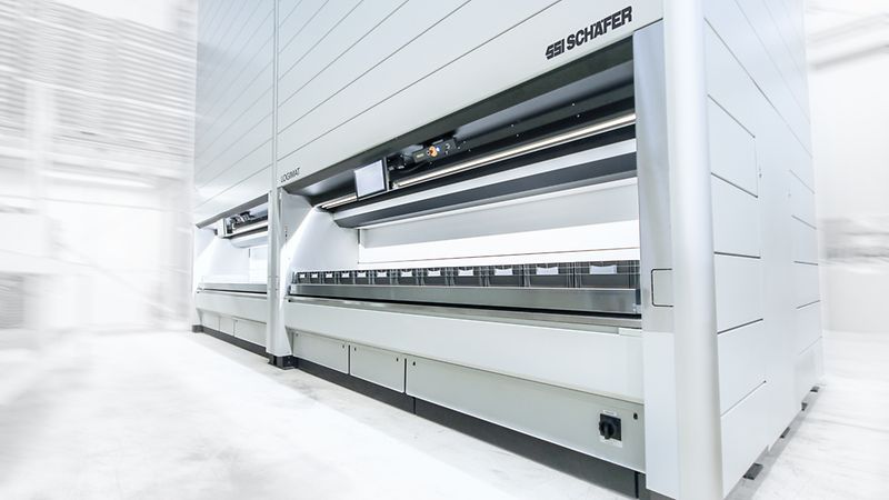 LOGIMAT® Vertikallift-Modul – SSI Schäfer