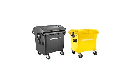 Waste Containers 660 - 1100 Litres - plastic