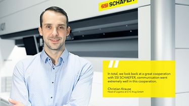 Cooperation C+C Krug and SSI SCHAEFER english