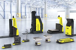 Automated Guided Vehicles at SSI Schaefer