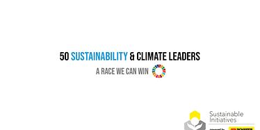 50 Sustainability & Climate Leaders - a race we can win