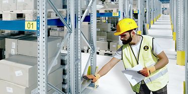 warehouse safety maintenance - rack inspection