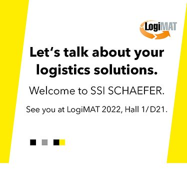 logistics solutions LogiMAT 2022 SSI SCHAEFER